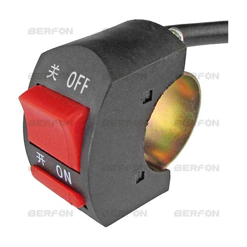 INTERRUPTOR STOP UNIVERSAL PLASTICO MOTOENXADA
